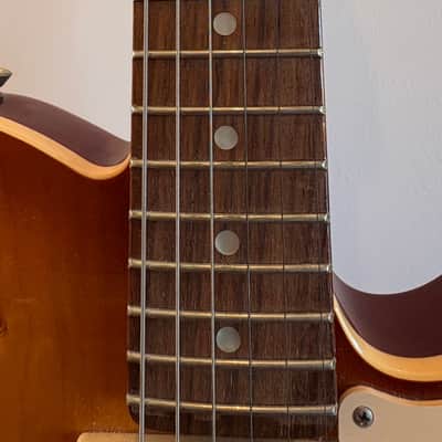 Fender Limited Edition Parallel Universe Series Troublemaker Telecaster Deluxe 2018 - Ice Tea Burst imagen 5
