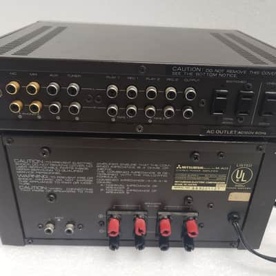 Serviced! Mitsubishi Microcomponents Stereo Set M-A01 Amplifier M-P01 Preamp M-F01 Cassette Deck And M-T01 Tuner - All Working Perfectly! image 8
