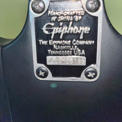 Epiphone Blackbird 2008 - Black image 10