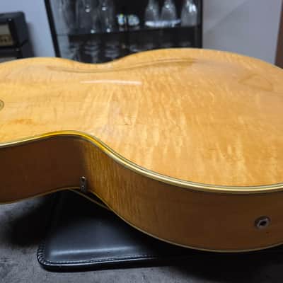 1951 Epiphone Zephyr Emperor Vari-Tone Regent Venetian Cutaway Flame Blonde New York Varitone American Vintage 50s 1950's USA Hollow Body Archtop Pre-Gibson Electric Guitar image 17