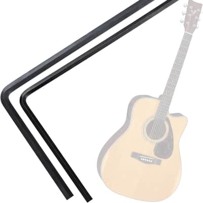 4mm & 5mm Guitar Truss Rod Wrench, Allen Wrench Tool Ball End for Martin Acoustic Guitar, Truss Rod Adjustment Deep or Narrow (Black) image 1