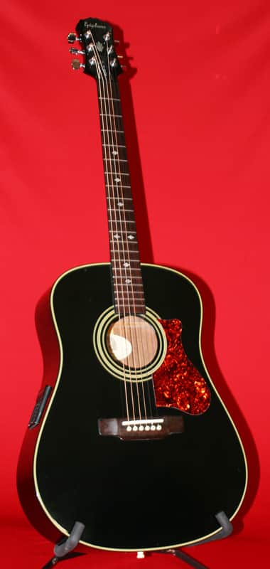 Vintage Epiphone PR-350EB Acoustic Electric Guitar by Gibson | Reverb