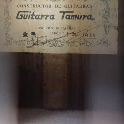 Guitarra Tamura Venus 1966 Japan Classical imagen 10
