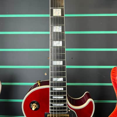 Gibson Les Paul Custom Wine Red 2004 Electric Guitar image 6