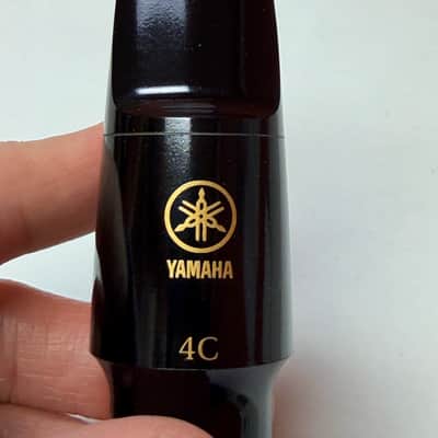 Yamaha 4C Alto Saxophone Mouthpiece NEW 2020 - Black image 1