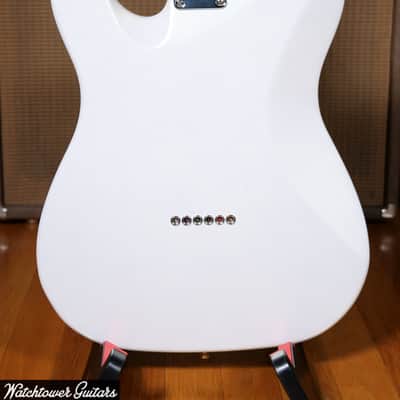2023 Fender American Ultra Telecaster Arctic Pearl image 2