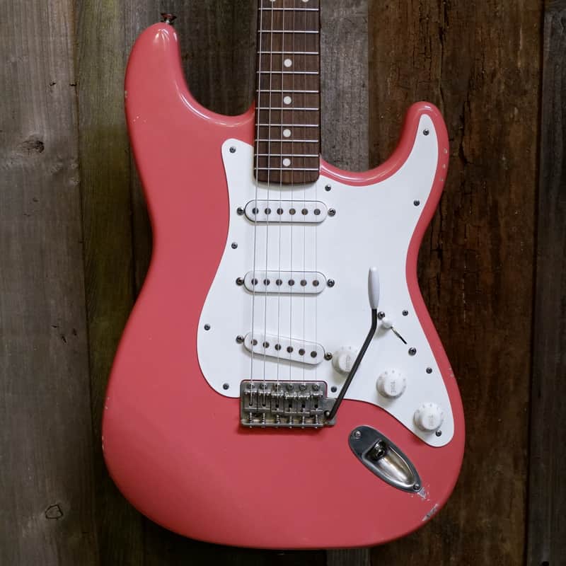 Keith Holland Custom S-ANS #1311 - Fiesta Red with Hard Case image 1