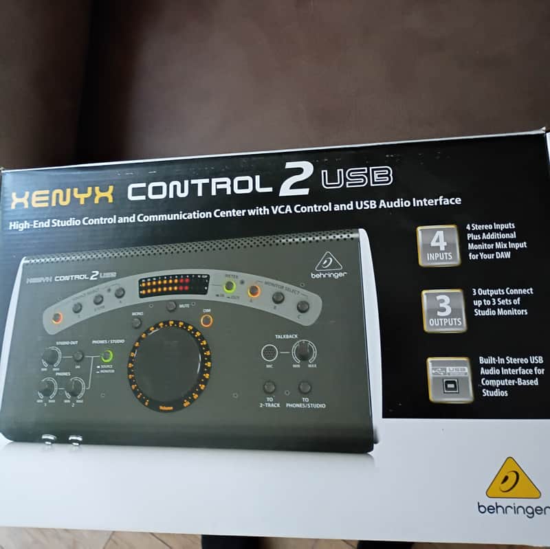 Behringer Xenyx Control 2 USB 2022 image 1