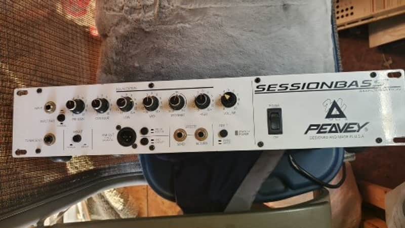 1995 PEAVEY SESSION BASS AMP HEAD Made in USA | Reverb