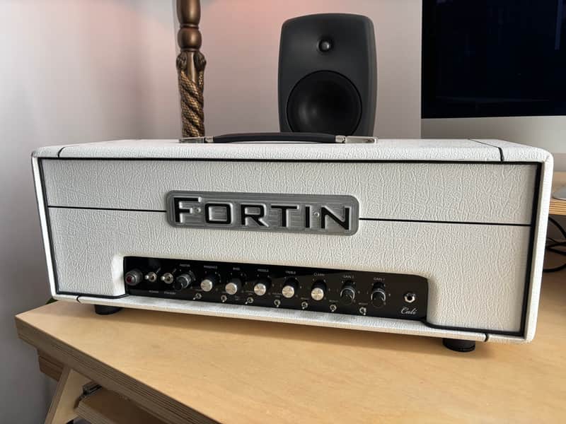 Fortin Cali 50 Watt #11/50 Guitar Amp Head - White image 1