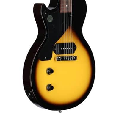 Gibson Les Paul Junior Left Handed Guitar Vintage Tobacco Burst with Case image 8