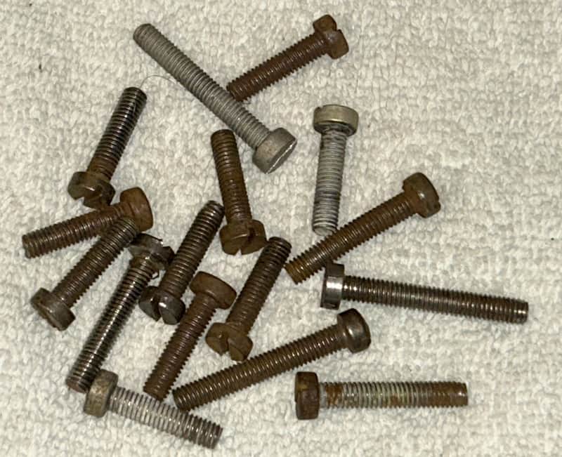 Marshall Vintage Plexi Amplifier Speaker Mounting Screws 1960's image 1