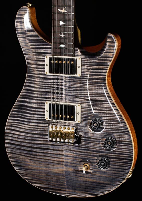 PRS Wood Library Willcutt Exclusive DGT Korina Neck Charcoal 10 Top (277) image 1
