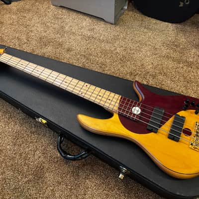 Fodera Monarch Deluxe 5 string bass guitar Yin Yang image 8