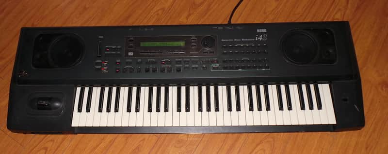 KORG i4S Interactive Music Workstation Keyboard Synthesizer | Reverb