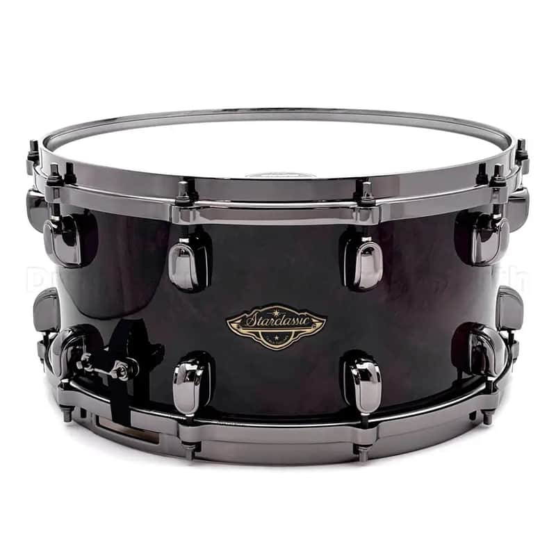 Tama Starclassic Walnut/Birch Snare Drum 14x7 Gloss Black Walnut Burl image 1