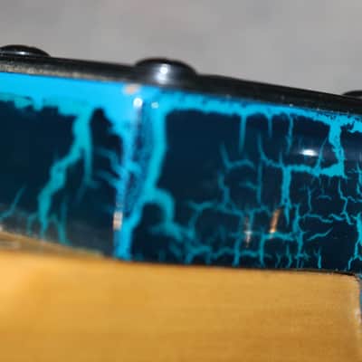 Vintage 1980s Super Strat - Crackle Finish - No Tariffs image 14