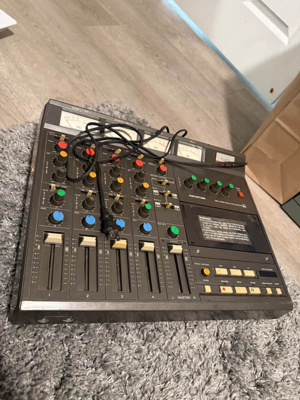TASCAM 244 Portastudio 4-Track Cassette Recorder | Reverb