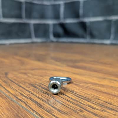 Slingerland 60’s Vintage Hi‑Hat Stand Leather Clutch Hook – Authentic Mid‑Century Drum Hardware image 4
