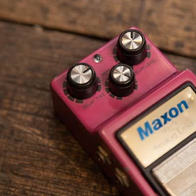 Maxon AD-9 Analog Delay 1980s - Pink image 5