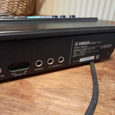 Yamaha RX15 Digital PCM Rhythm Programmer 1980s - Blue buttons image 9