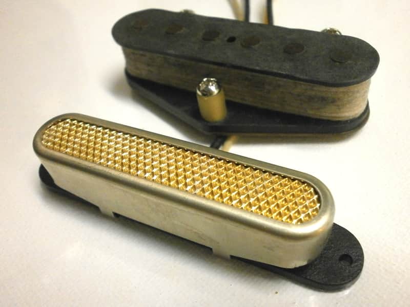 Telecaster Pickups SET Aged Relic FOIL Alnico V A5 Vintage Tele Bridge Neck Fits Fender Squire Q image 1