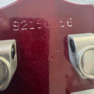 Gibson ES-335 Dot 1996 Cherry Red Semi-Hollow Electric Guitar w/ Case image 11
