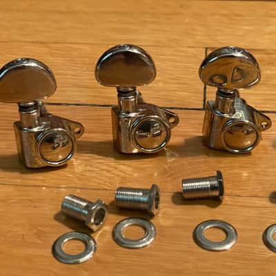 Grover Tuners 3+3 Nickel for Gibson Les Paul standard Special TV burst paf es-335 flying v 175 image 2
