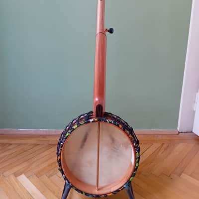 Ten Stabs "Djembala" 5-String Mahogany Banjo 2024 + Video image 8