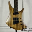 Ernie Ball Music Man Kaizen 7 7-String Electric Guitar w/ Case-Black Limba