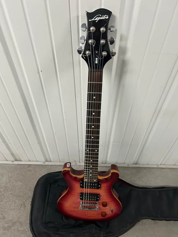 Legator Helio DC-200 electric guitar great shape with gig bag image 1