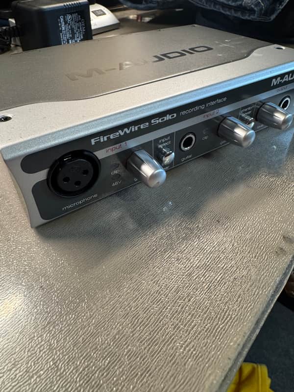 M-Audio Firewire Solo Interface 2000s - Gray image 1