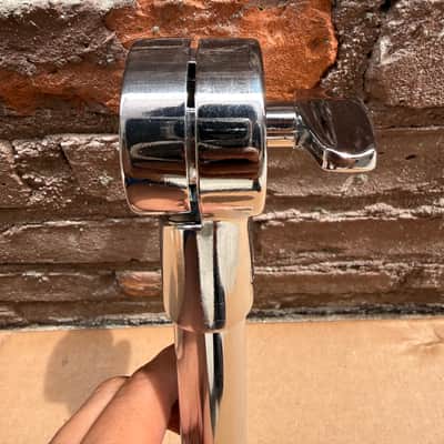 Pearl Double Tom Holder Mount Assembly Chrome Hardware - Brand New image 4