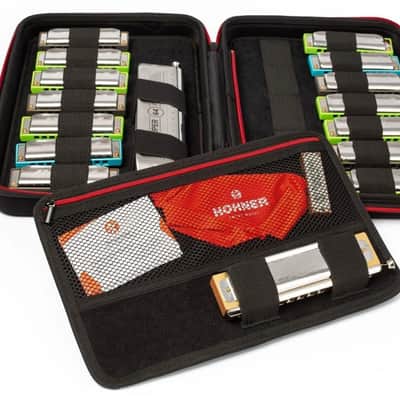 Hohner 'FlexCase L' Large Harmonica Case, Fits up to 18 Harmonicas - MZ20192 image 5