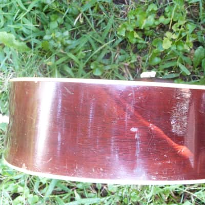 Kay  kay  6100 x braced spruce top acoustic project  1950's natural image 12