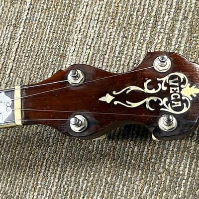 1924, Boston, MA. Made Vega Vegaphone Professional Tenor Banjo, S/N 74533, w/ OHSC, Very Good Condition image 10