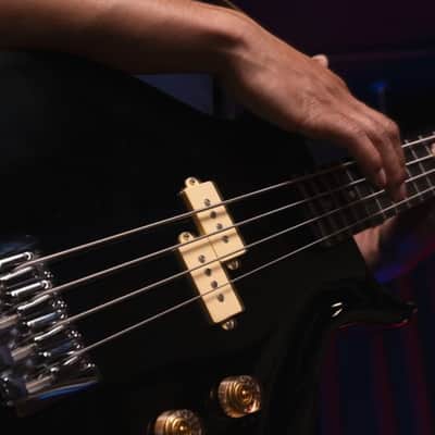 Washburn SB4B Wing Series Scavenger Ashwood Body 4-String Electric Bass Guitar image 13