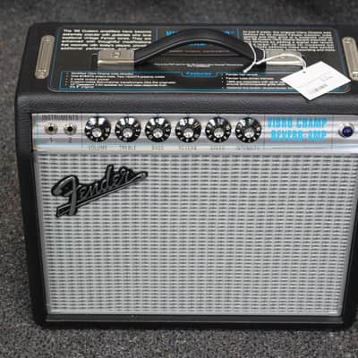 Fender '68 Custom Pro Vibro Champ Reverb 5-Watt 1x10" Guitar Combo 2021 - Present - Black image 1