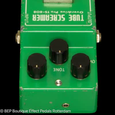Ibanez TS-808 Tube Screamer with JRC4558D op amp 1981, " R " logo s/n 143679 Japan image 7