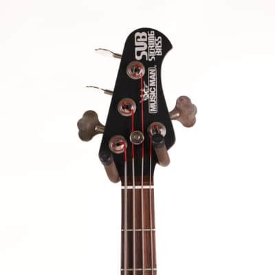 Music Man Sub Sterling Bass Textured Red 2004 image 13