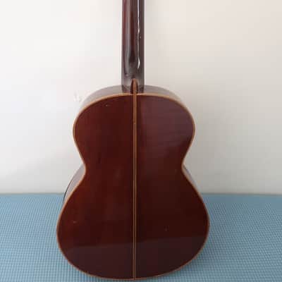 Project Vintage 1960s Silviano Herrera Classical Guitar H-Sil Mariachi Studio Project Crack On Lower Bout Rarely Listed For Sale Paracho Mexico Mexican Jesus Herrera image 6