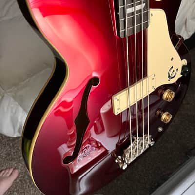 Epiphone Jack CASADY bass guitar Electric bass guitar 2022 - “Beautiful CANDY SPPLE RED” image 3