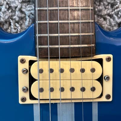 Vintage Cort Double Cutaway Electric Guitar - Case image 7