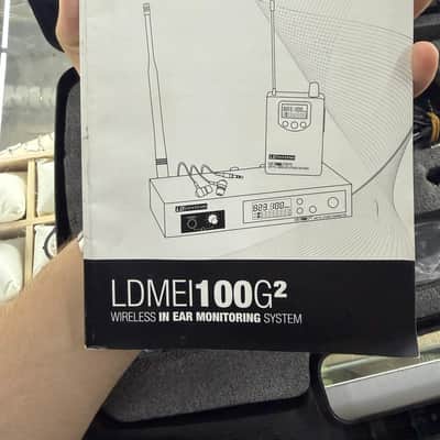 LD Systems MEI 100 G2 Wireless IEM System 2017 - Present - Black image 6