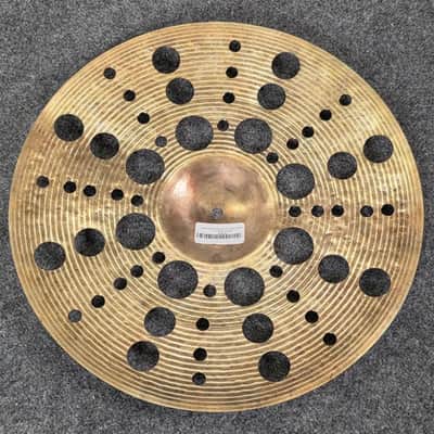 Used Turkish Zephyros Holey Crash Cymbal 16" - Very Good image 3
