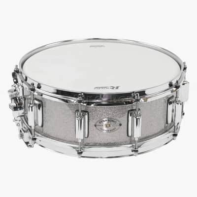 Rogers Dyna-Sonic Snare Drum 14x5 Silver Sparkle image 2
