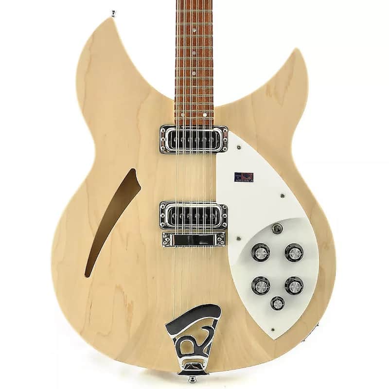 Rickenbacker Model 330/12 12-String Semi-Hollow Electric Guitar - Mapleglo image 1
