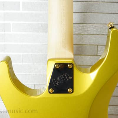 ESP LTD Mirage Deluxe '87 - Metallic Gold image 10