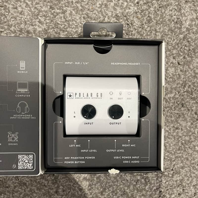Blackstar Polar Go USB-C Audio Interface 2025 - Present - White image 1
