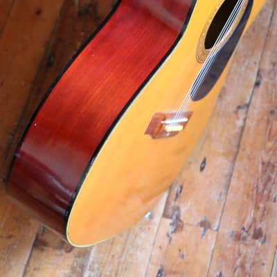 Vintage 1960's Japanese OM-18 000-18 Copy Selmer Laredo 80F c.1969 (made by Terada Factory MIJ) image 15